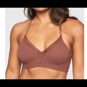 Athleta Everyday Bra in Powervita - Small, Brown